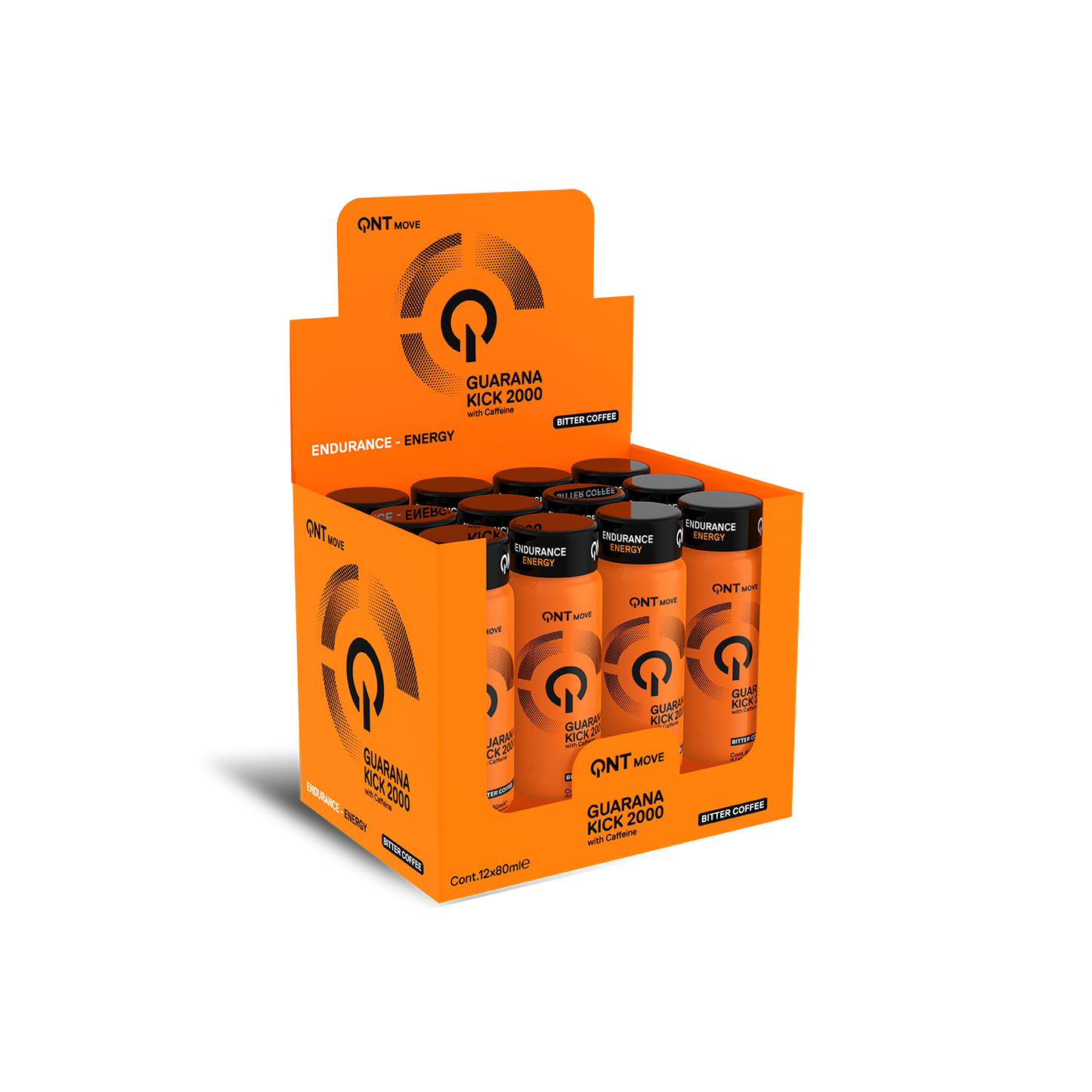 Guarana Kick 2000 mg Sour Coffee | 12 x 80 ml