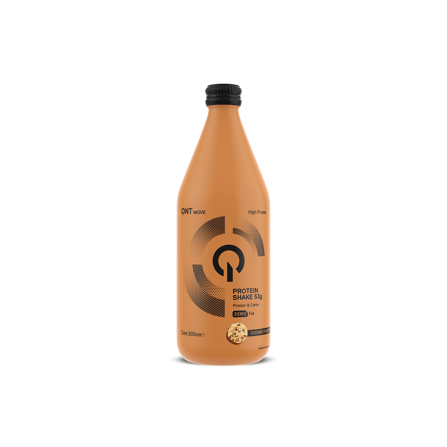 Protein Shake Glass Bottle I 500 ml