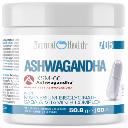 Ashwagandha KSM-66 (60 Cáps.) Natural Health