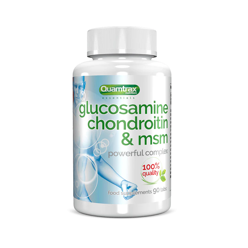 GLUCOSAMINE, CHONDROITIN & MSM (90 caps.)
