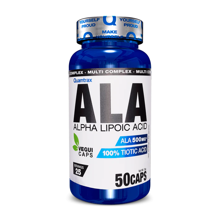 ALA (Ácido alfa lipoico) 50 caps. Quamtrax