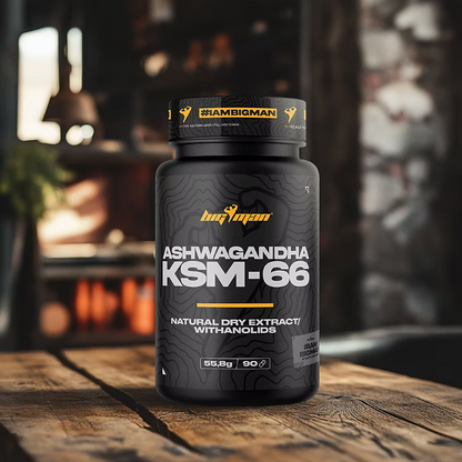 ASHWAGANDHA KSM-66 90 Cáp.