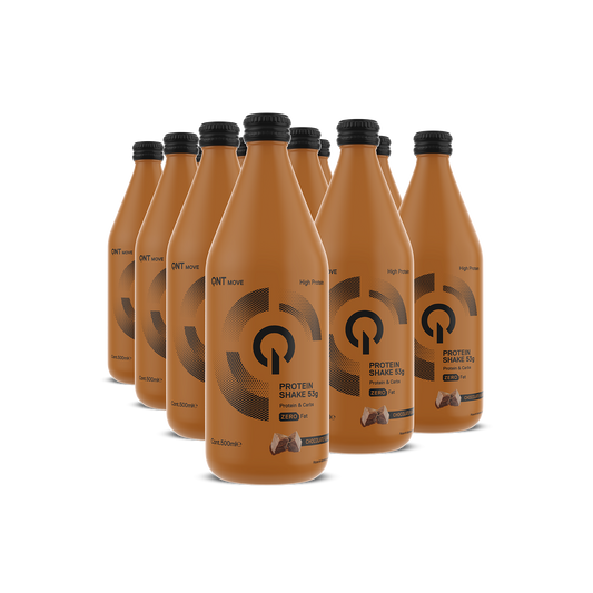 Protein Shake Glass Bottle I 500 ml